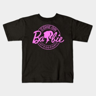 Come On Barbie X Party Kids T-Shirt